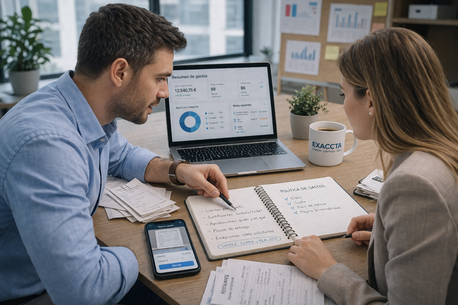 Política de gastos de empresa: cómo crearla y aplicarla en España