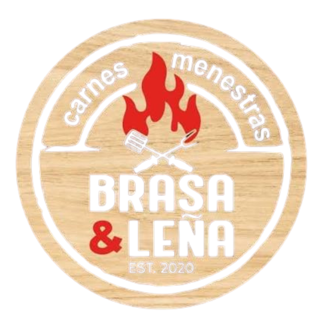 Brasa y leña logo