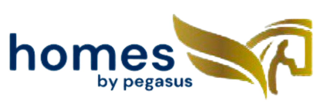 Homes luxury pegasus logo